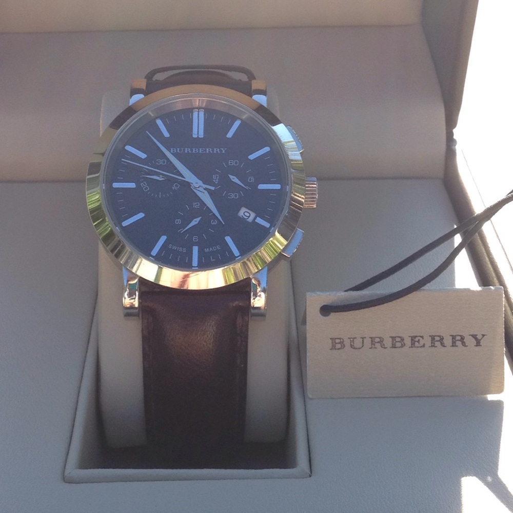 Burberry Men's "The City" Chronograph Watch